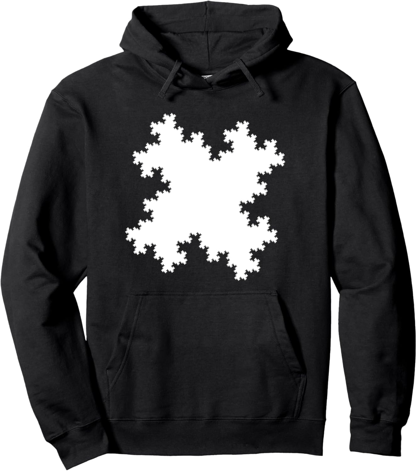 

Четверная снежинка - Толстовка с изображением тренера Снежинки: математика, естественные науки, математика Be Good Boutique, черный