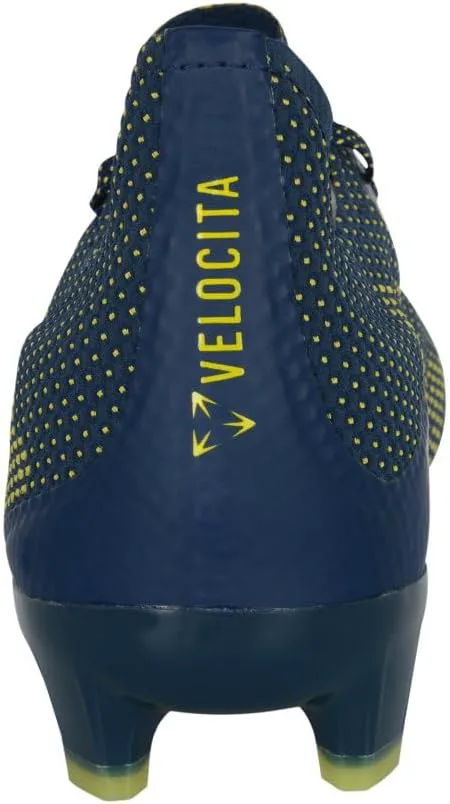 Мужские бутсы Umbro Velocita Matrix Pro FG, темно-синий/желтый — фото 2