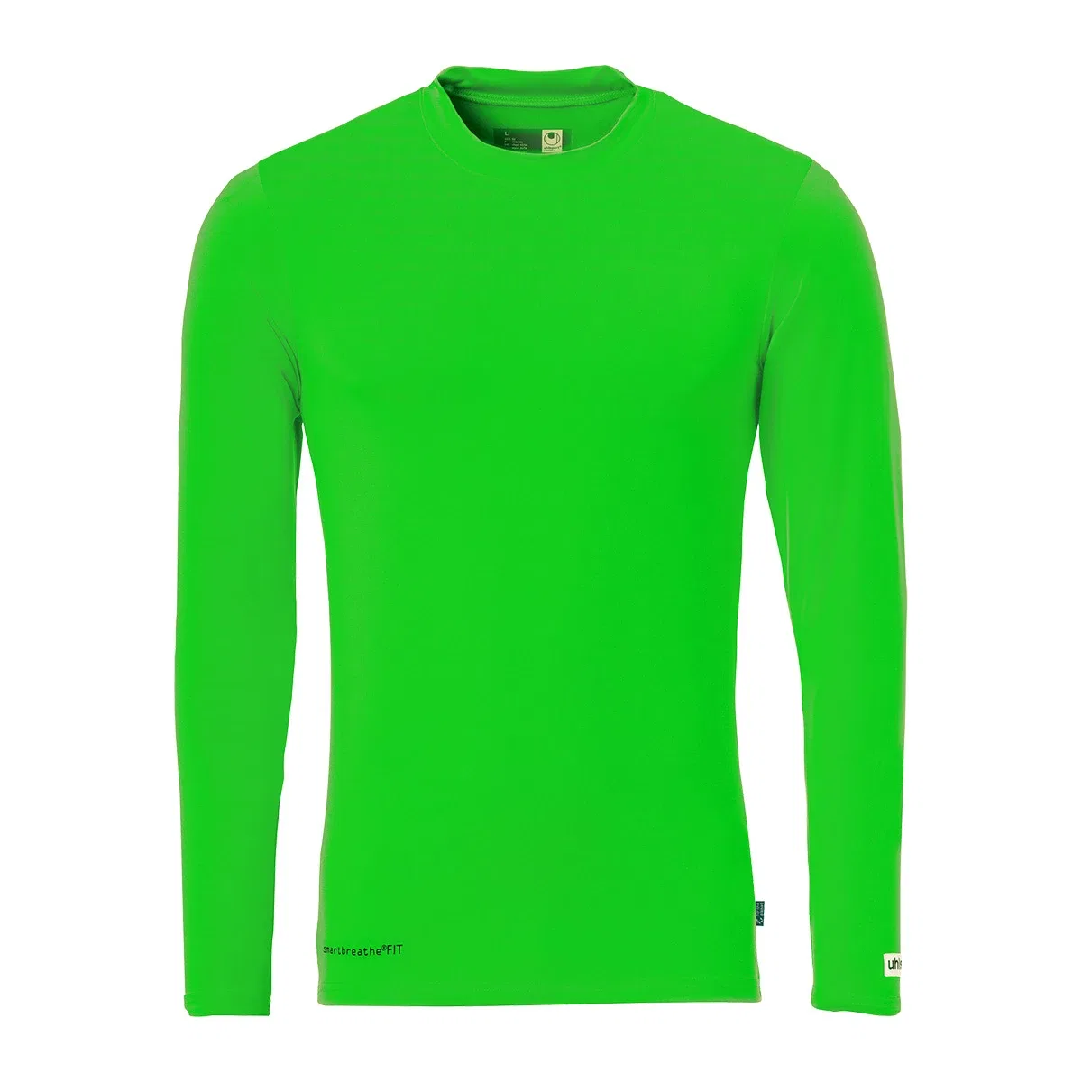 Функциональная футболка Baselayer Distinction Colors Uhlsport, флуоресцентный зеленый/черный