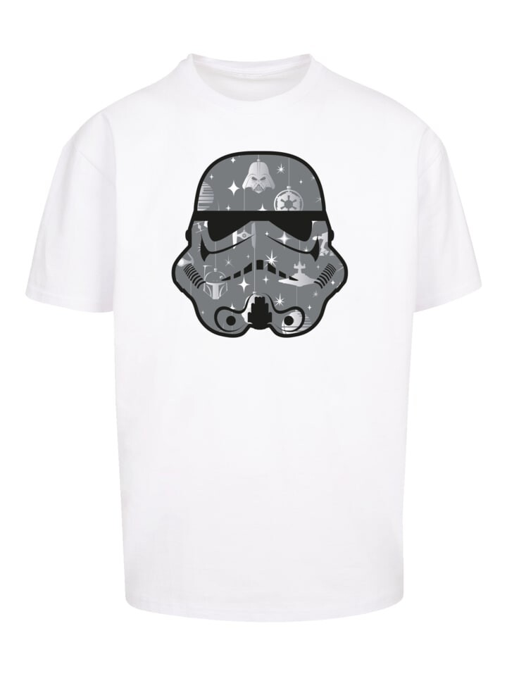 

Футболка F4NT4STIC Heavy Oversize T-Shirt Star Wars Trooper XMAS, белый
