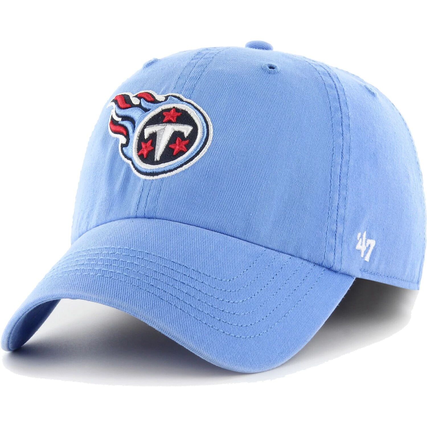 

Мужская голубая приталенная шляпа с логотипом франшизы Tennessee Titans '47