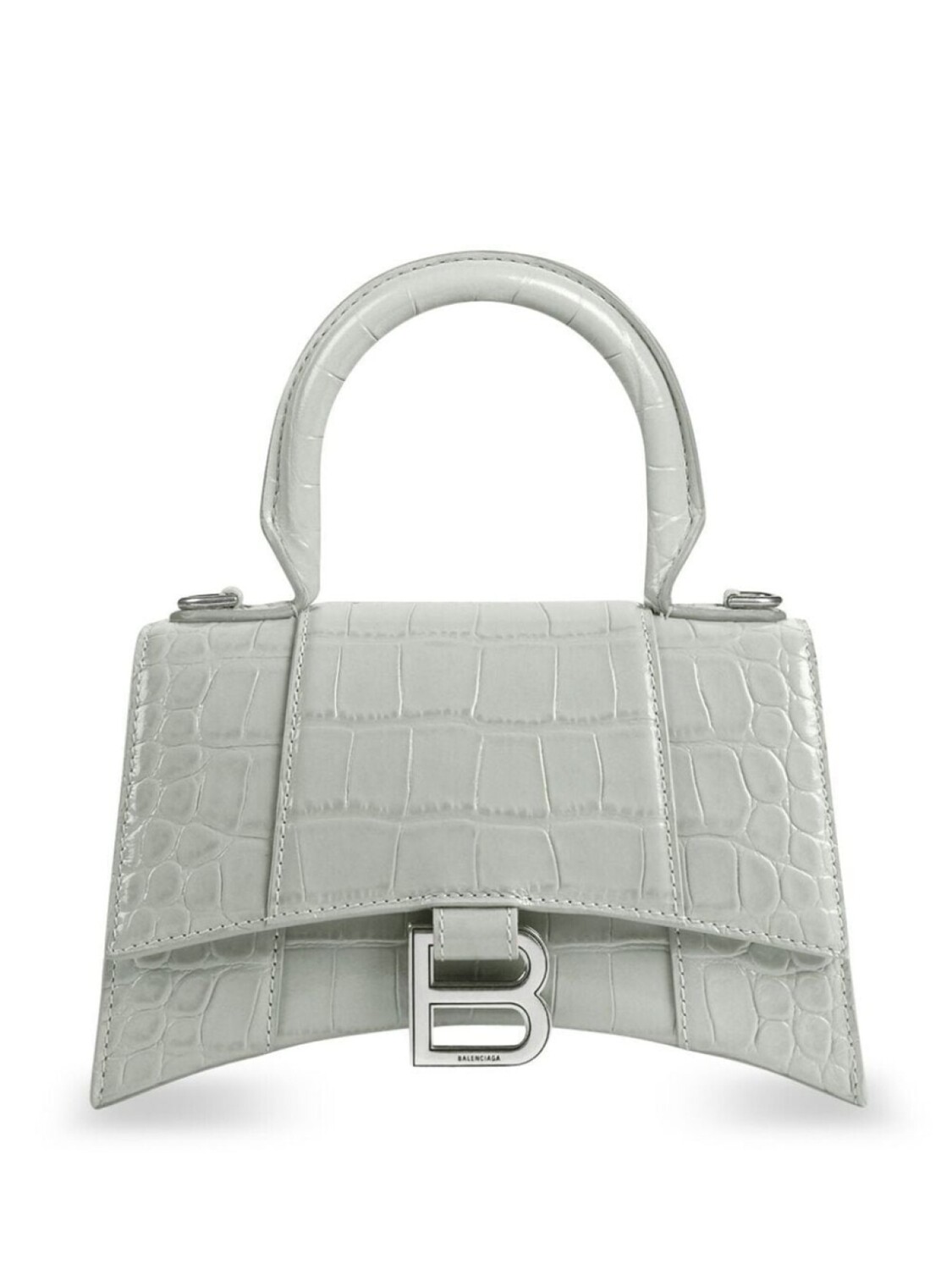 

Маленькая сумка Balenciaga Hourglass, серый