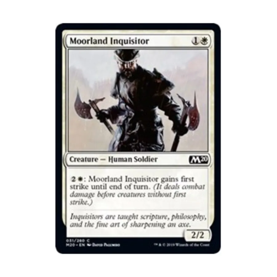 

CCG Инквизитор Морленда (клавиша C), MTG - Core Set 2020