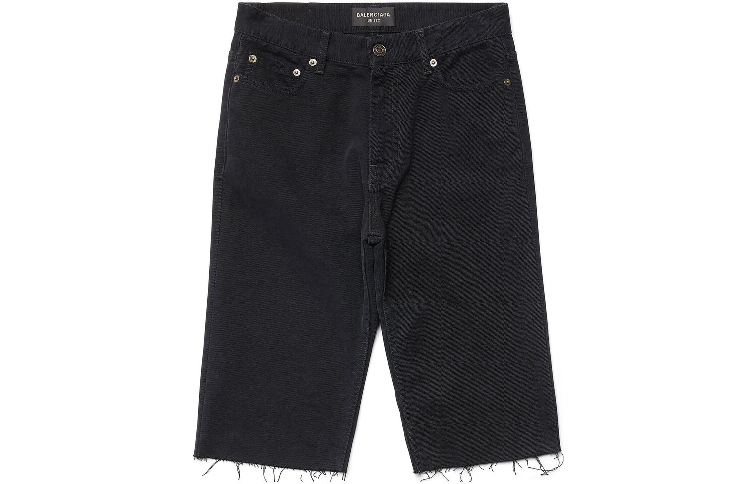 

Шорты джинсовые Balenciaga Slim, черный