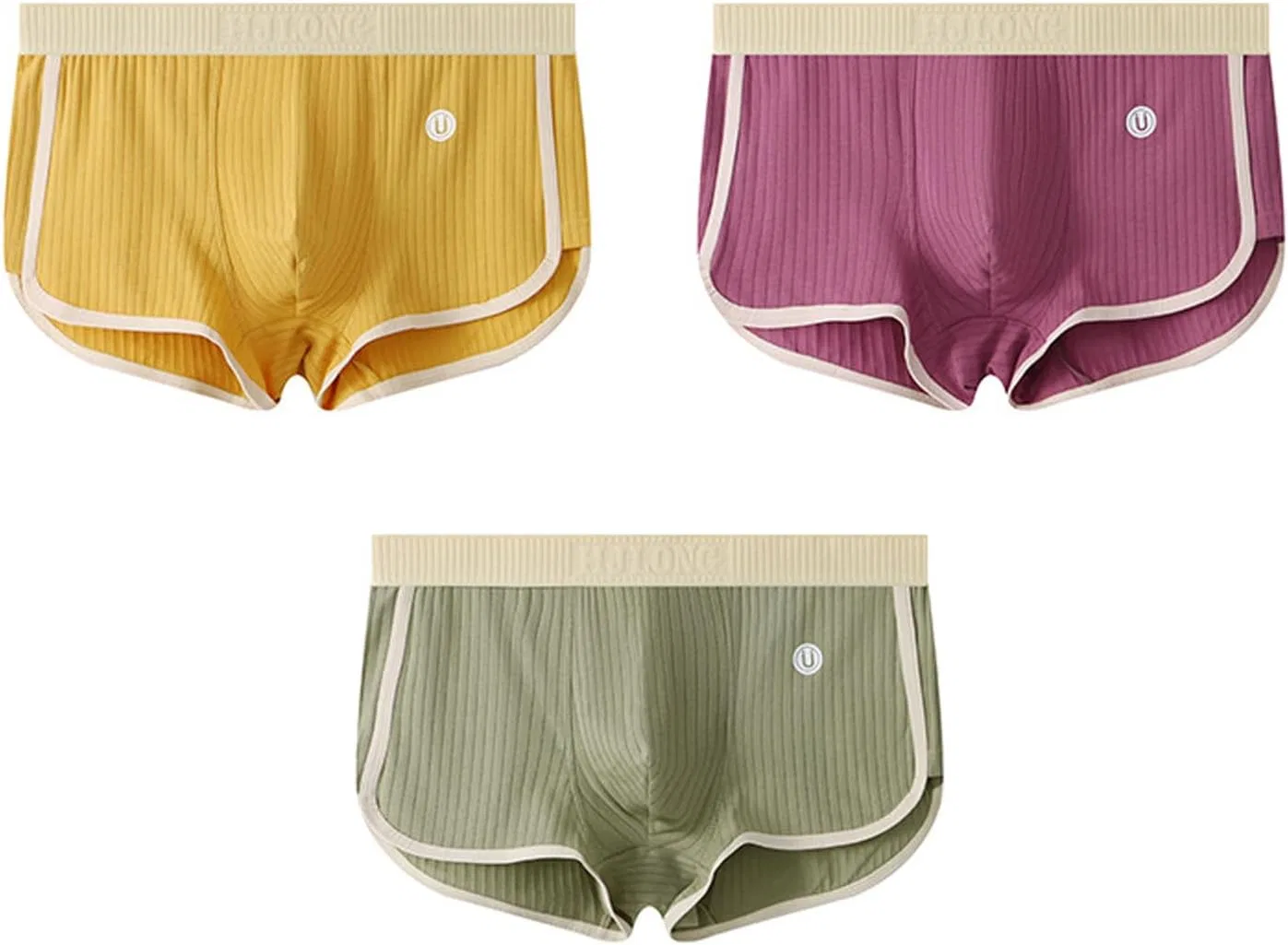 Боксеры эластичные, 3pcs-a