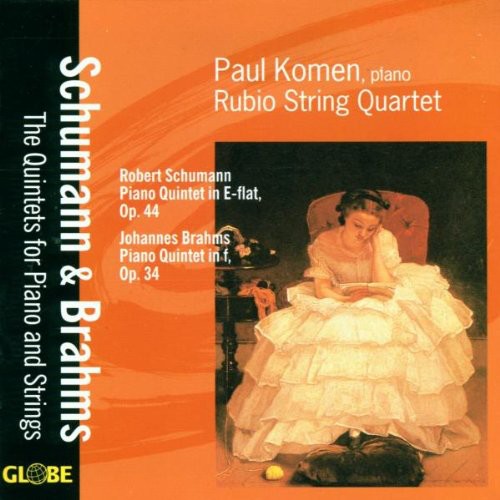 

CD диск Schumann / Brahms / Komen / Rubio String Quartet: Piano Quintets