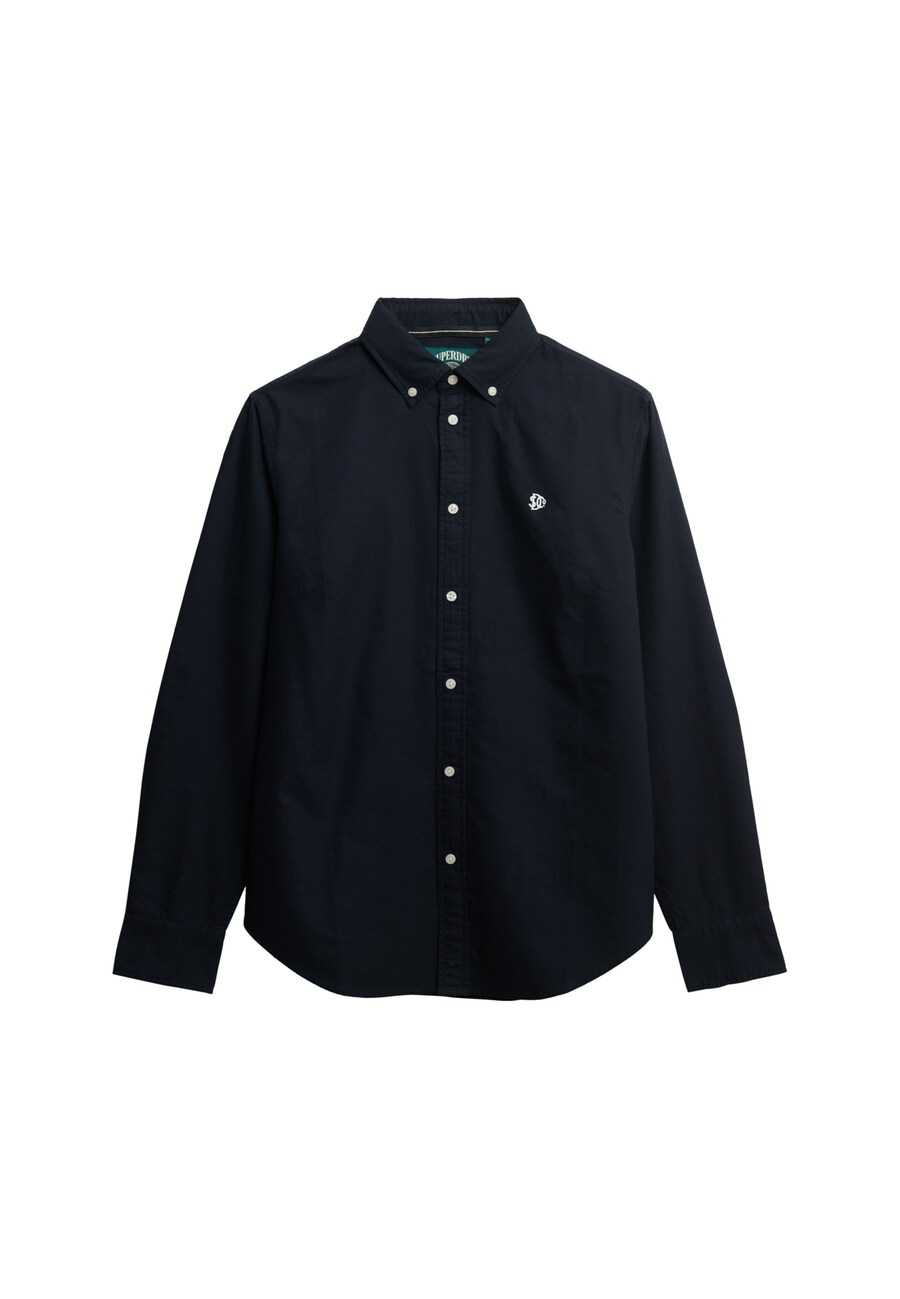 

Блуза Superdry Oxford, темно-синий