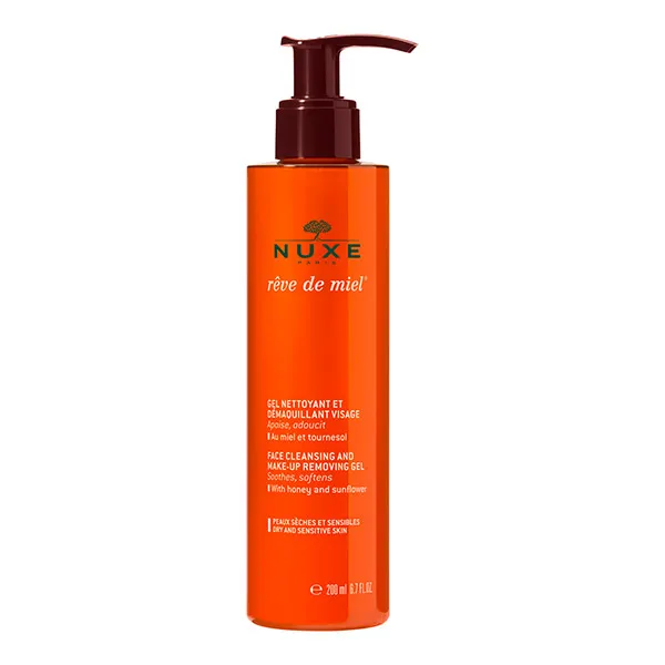 

Очищает, успокаивает и смягчает Gel Limpiador Y Desmaquillante Nuxe, 200 ml