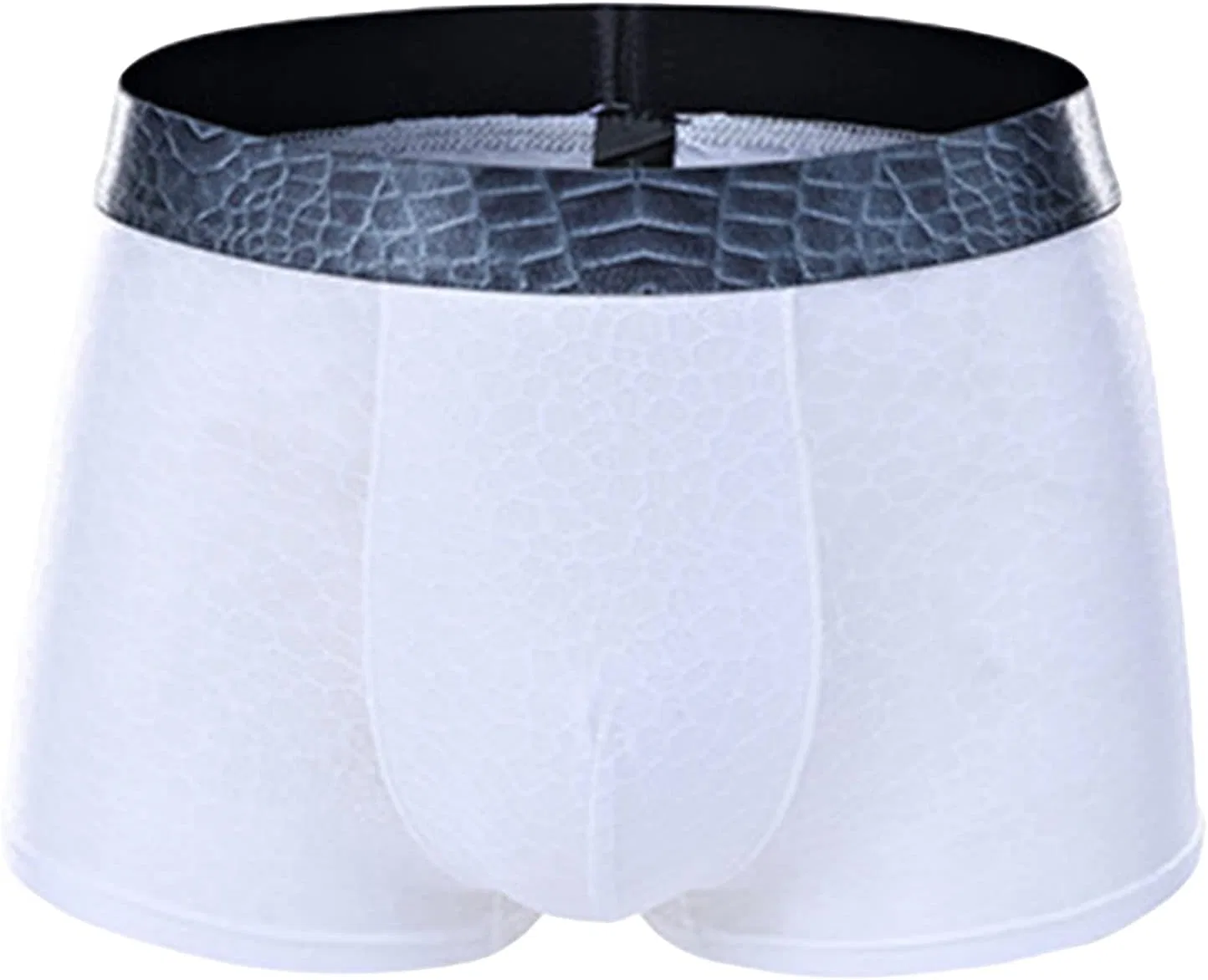 Боксеры дышащие, Men's Breathable Ice Silk, White 3
