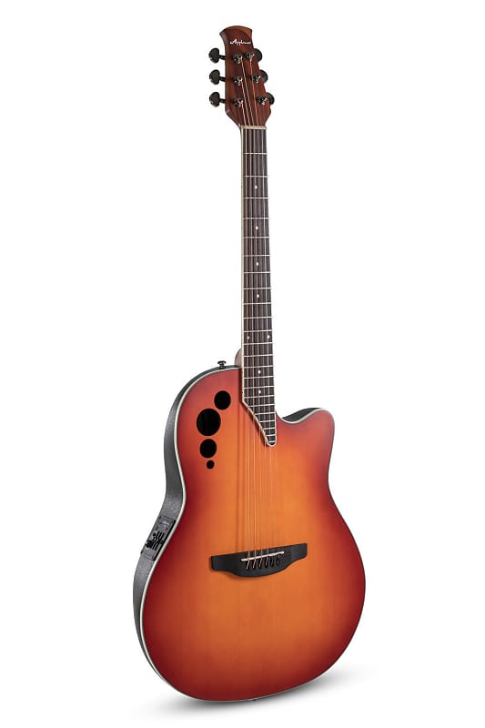 

Акустическая гитара Ovation AE48-1I Applause Super Shallow Bowl Cutaway Body Spruce Top Nato Neck 6-String Acoustic-Electric Guitar w/Gig Bag