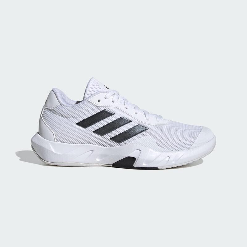 Кроссовки Adidas, цвет weiss/schwarz/flussgrau — фото 2