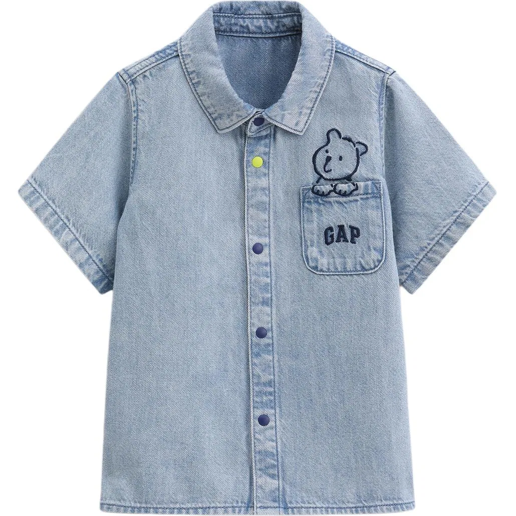 Повседневная рубашка Light Washed GAP