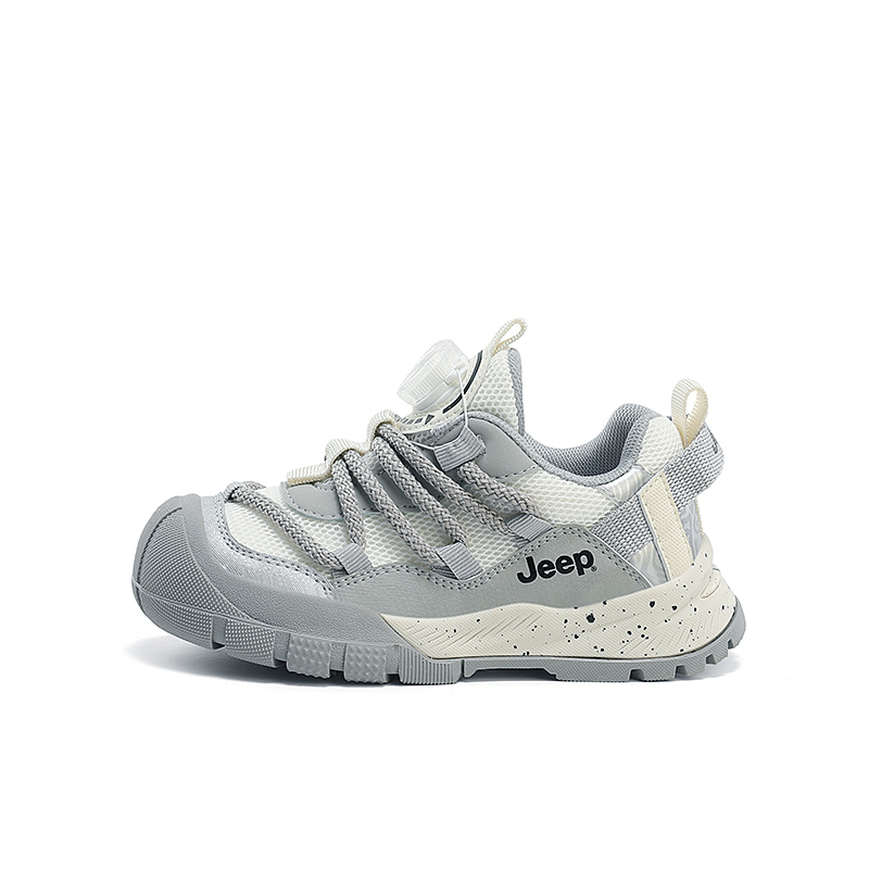 

Низкие детские повседневные кроссовки Kids' Jeep Mystic Cloud Gray, Dark Cloud Gray - Dual Mesh