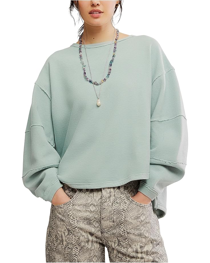 

Футболка Free People Total Eclipse Tee, цвет Polor Fog