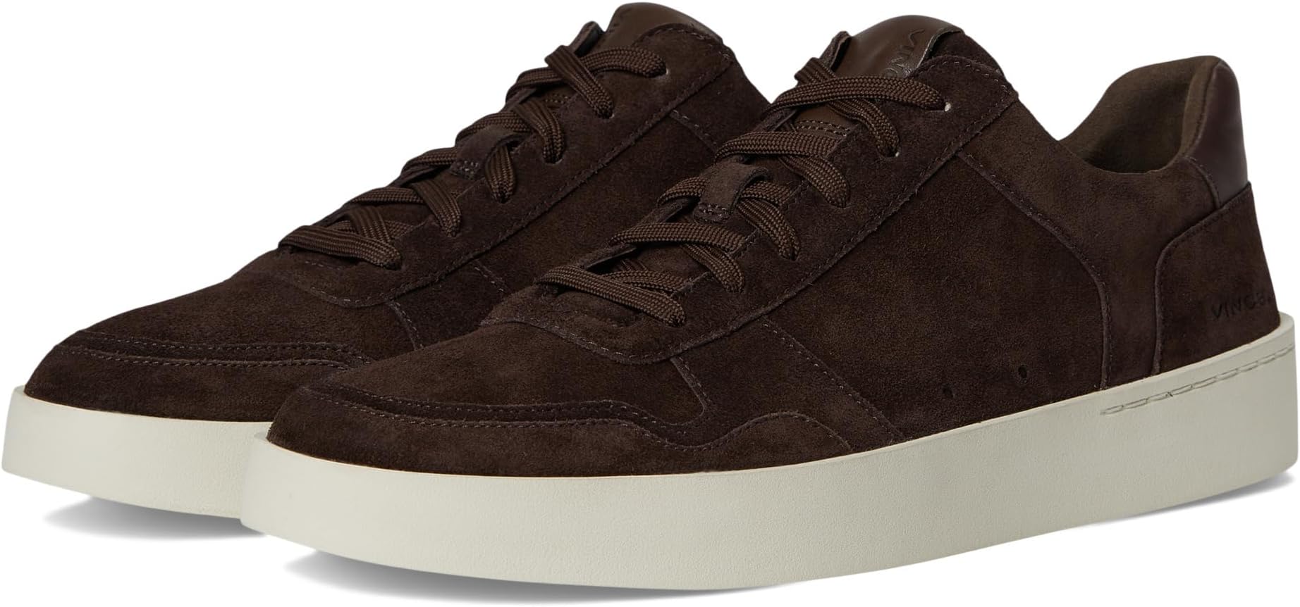 

Кроссовки Vince Peyton Lace-Up Sneakers, цвет Cocoa Brown Suede