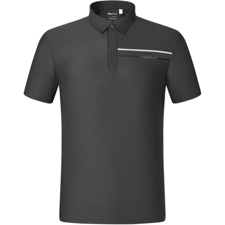 

FILA Мужская поло для гольфа Sheer Black