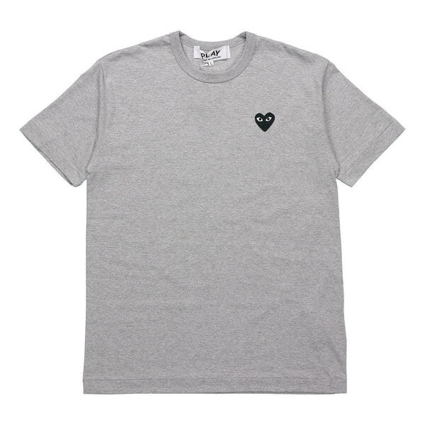 

Футболка heart t-shirt 'grey' Comme Des Garcons Play, серый