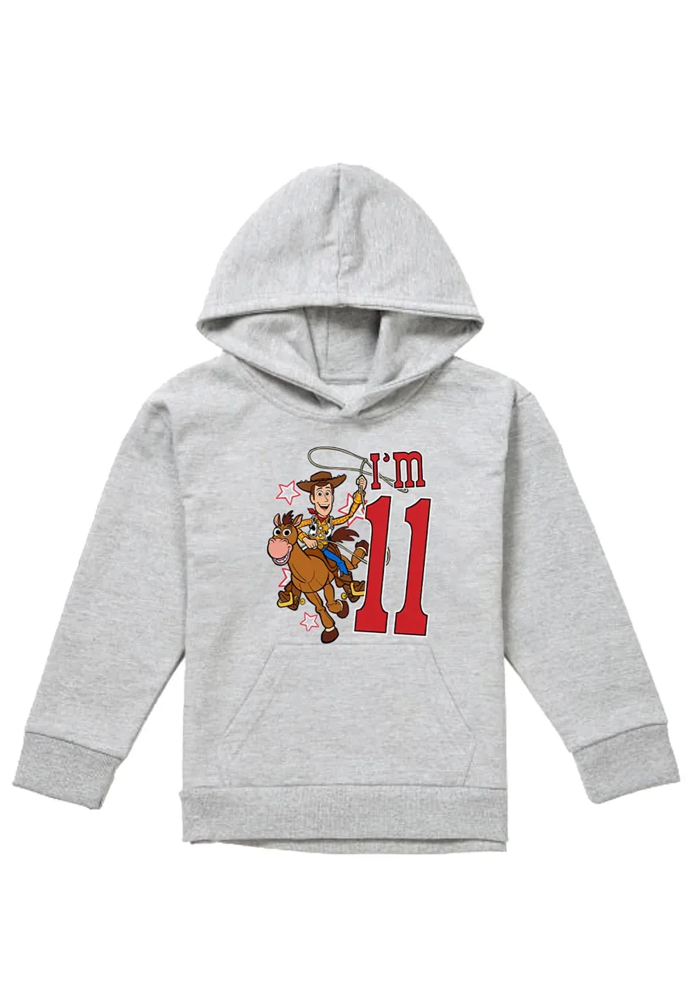 Детский худи Toy Story Woody Дисней Disney, серый