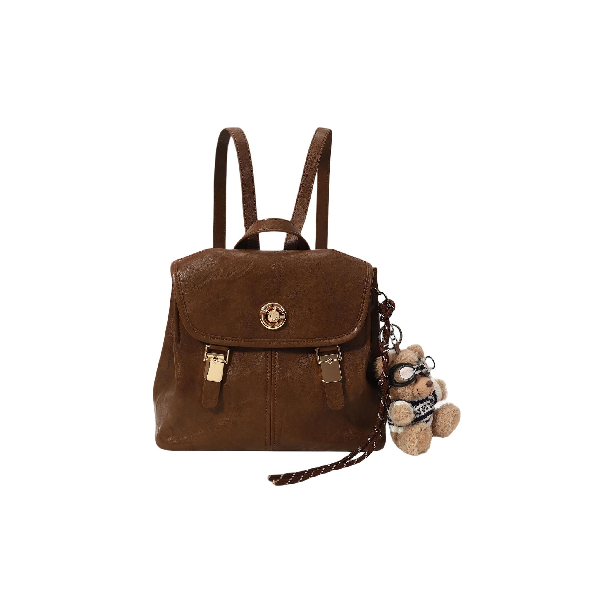 

PAYOT Синтетическая кожа рюкзак Twilight Gold Regular Women's коричневый/черный