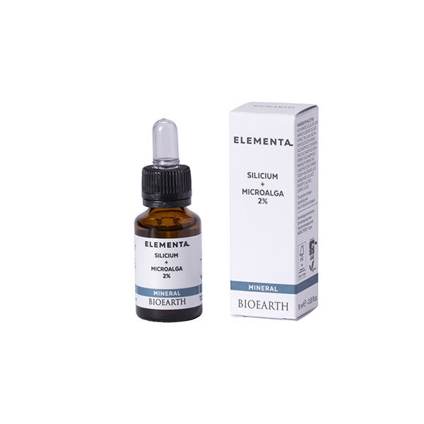

Увлажняющий крем для ухода за лицом Tratamiento solución concentrada mineral con silicio y microalga Bioearth, 15 мл