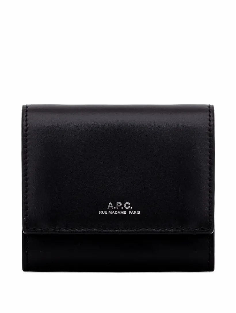 

Кожаное портмоне Lois A.P.C., черный