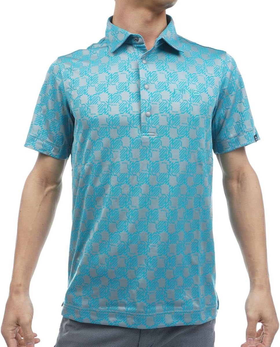 

Рубашка-поло с коротким рукавом Pin Apparel 621-6160101 (с монограммой Arizona) / Мужская Ping Apparel, серый