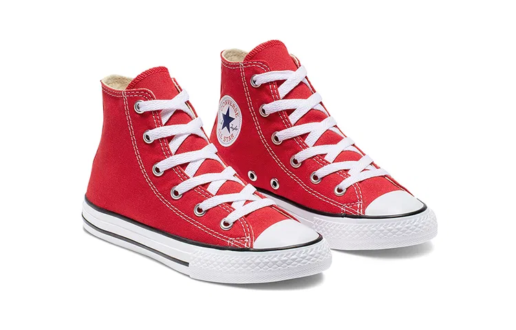 Кеды высокие Converse Chuck Taylor All Star красные детские — фото 4