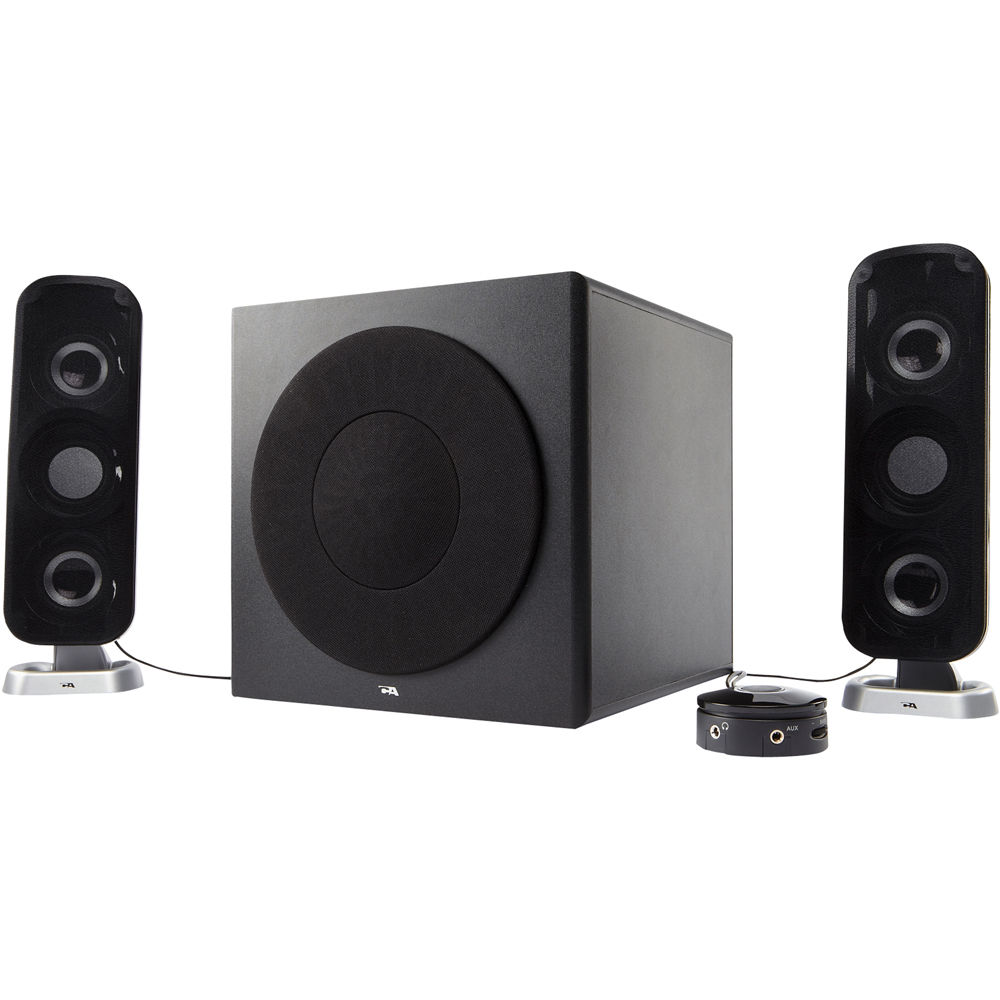 

Cyber Acoustics CA-3908 2.1-канальная активная акустическая система с пультом управления