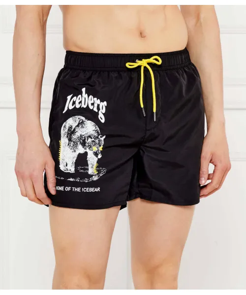 

Пляжные шорты Regular fit Iceberg, черный