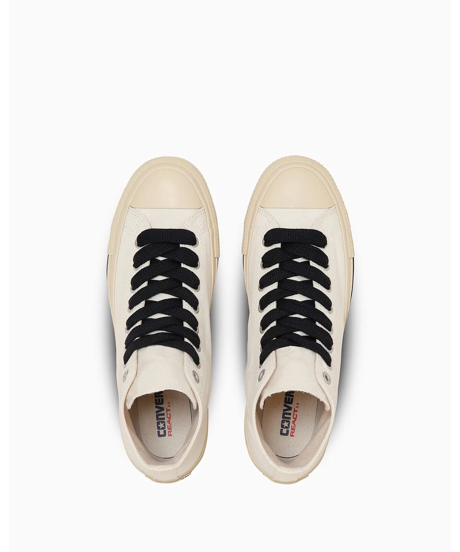 Унисекс высокие кеды из канваса CONVERSE ALL STAR (R) FS HI белые — фото 4