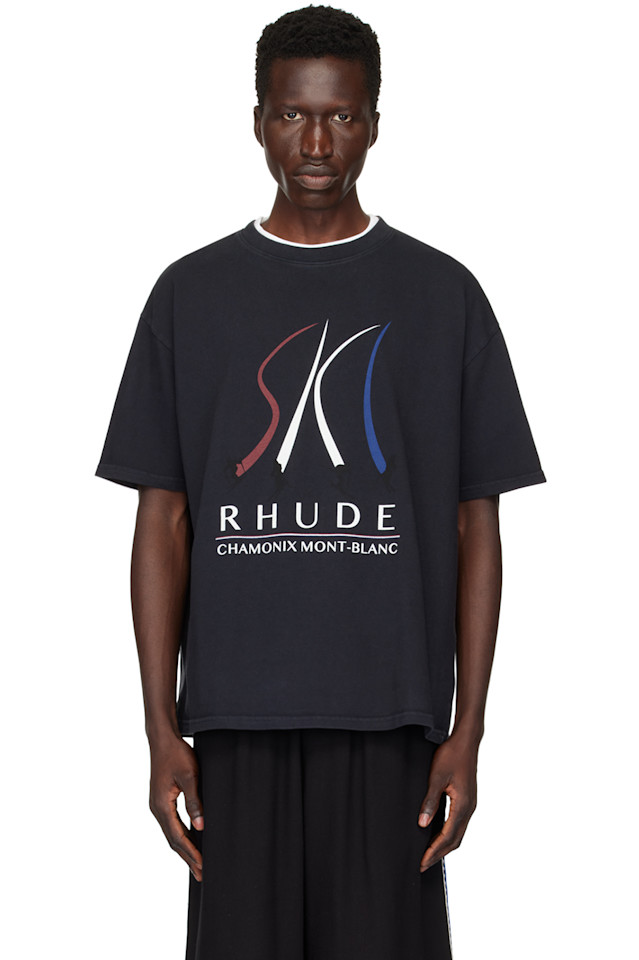 

Футболка Chamonix Mont-Blanc Rhude, черный
