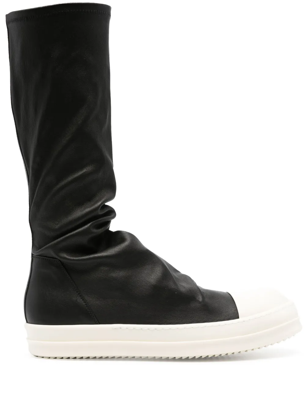 

Ботинки с контрастной подошвой Rick Owens, черный