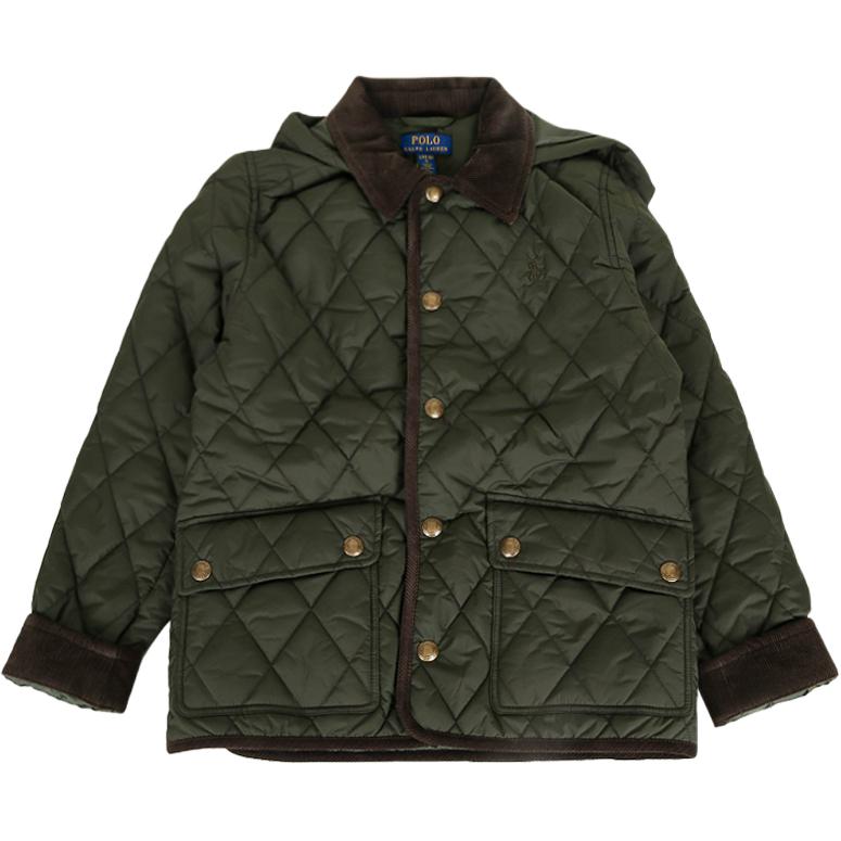 

Утепленная куртка FW25 для детей Polo Ralph Lauren, зеленый