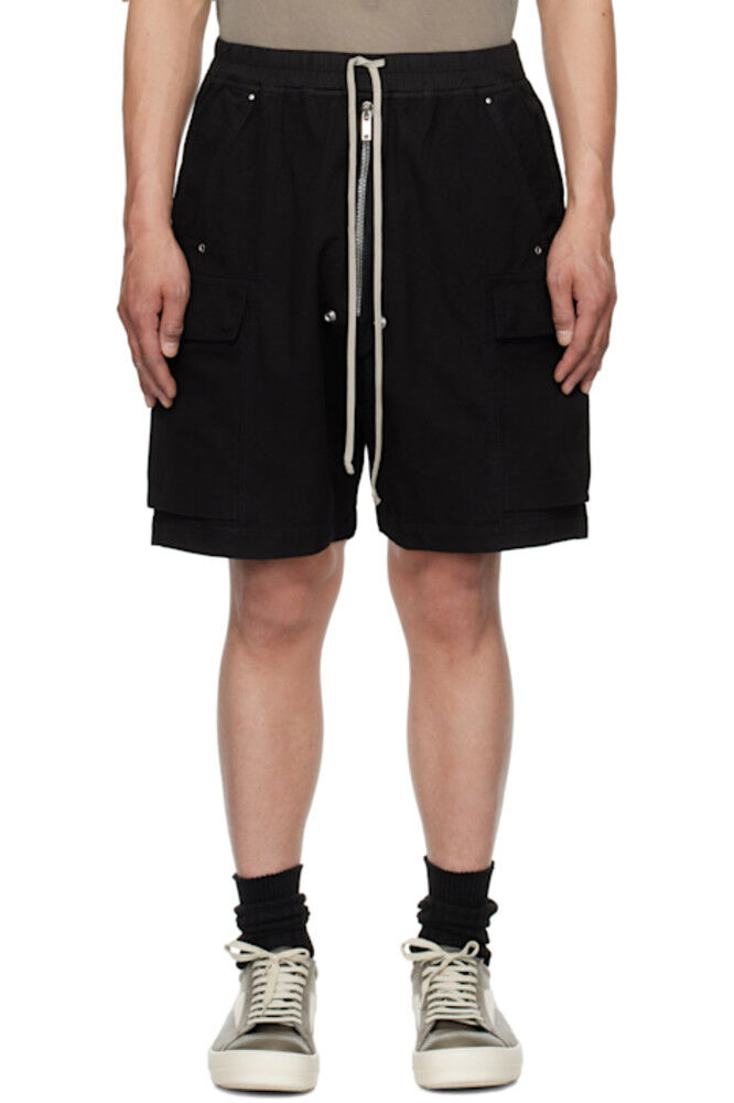 

Черные шорты Hollywood Cargobelas Rick Owens DRKSHDW