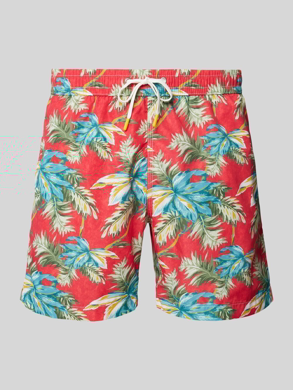 

Плавки-шорты прямого кроя с задним карманом Hartford, красный