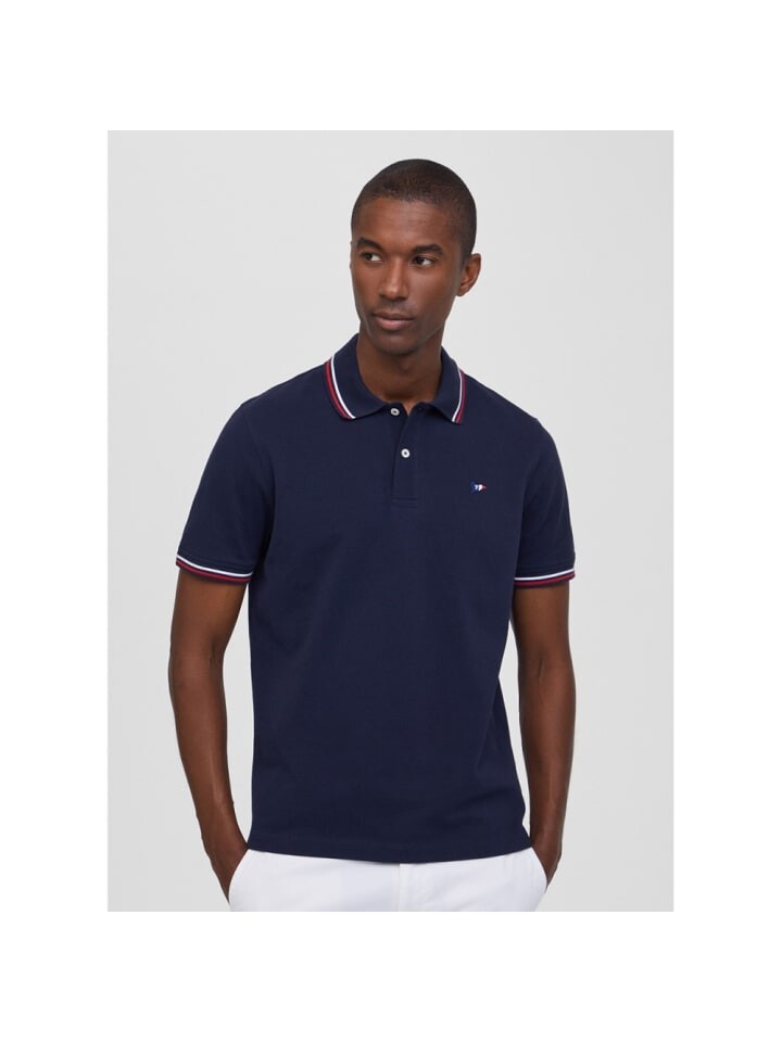 

Поло Faconnable Polo, цвет Marine