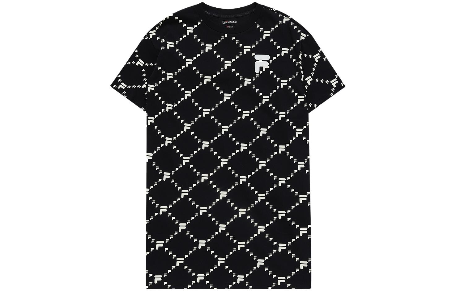 

FILA Женские шорты-платье с рукавами, цвет Black