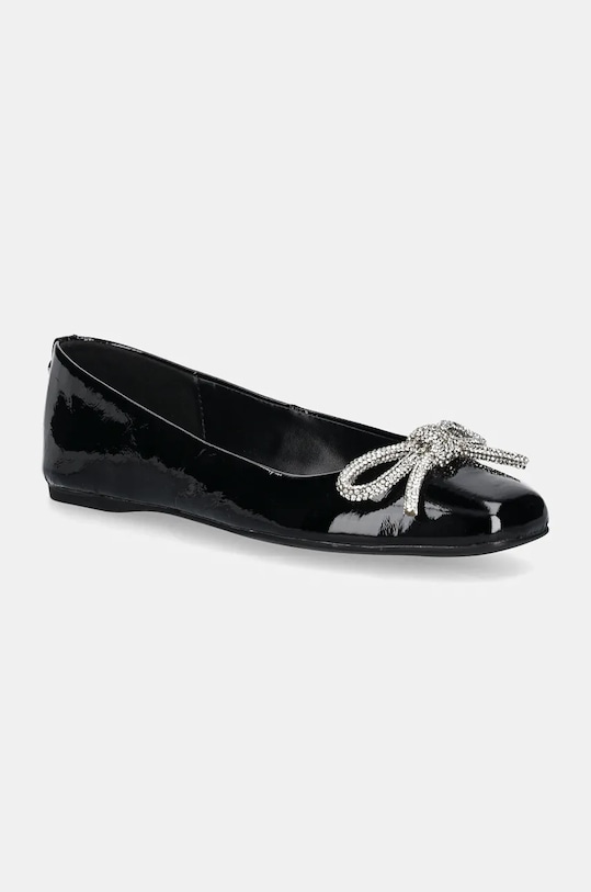 Кожаные балетки Nilsa Steve Madden, черный