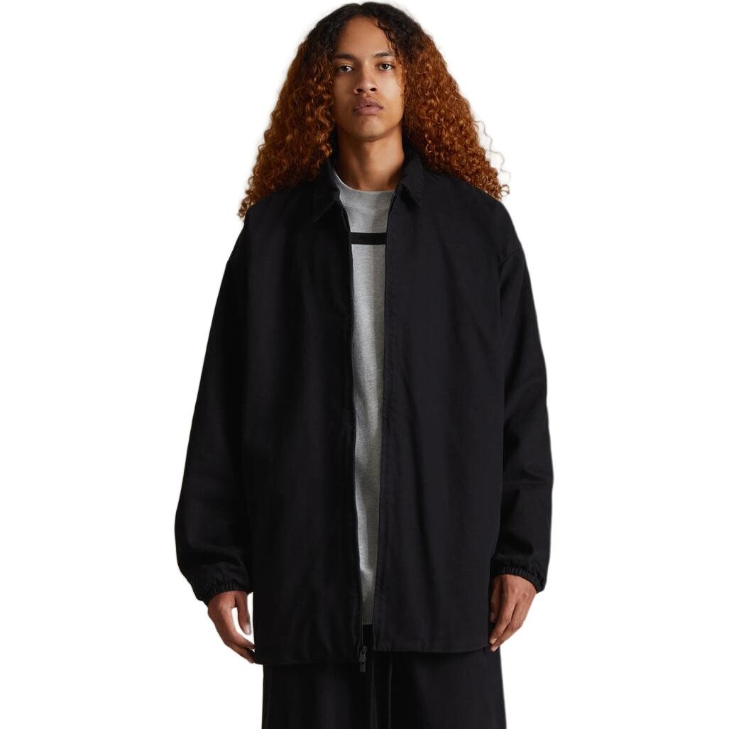 SS24 Куртка мужская Overdye Black Denim Fear Of God Essentials, черный — фото 4