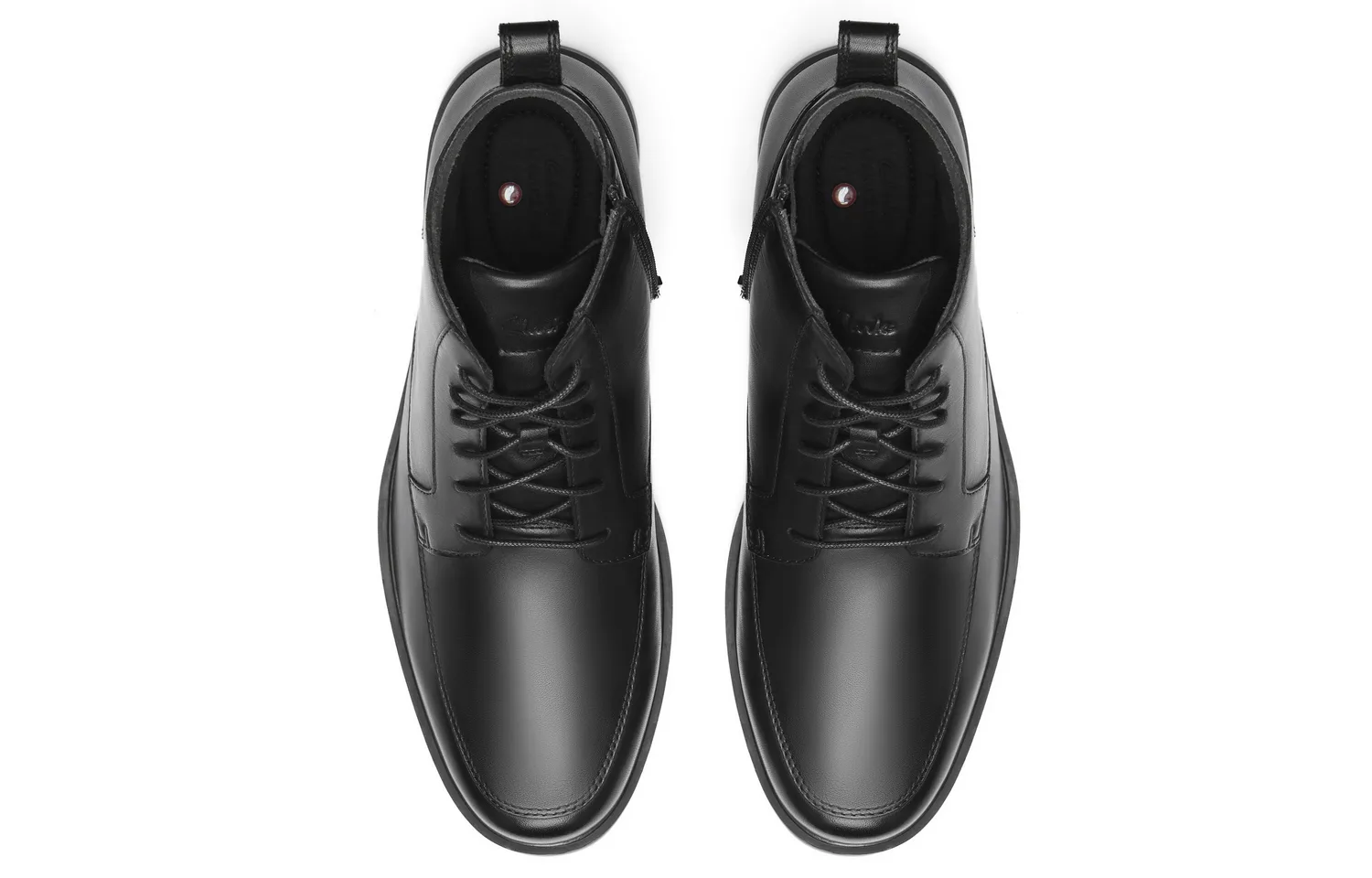 Clarks Ботинки Combat черные мужские — фото 4