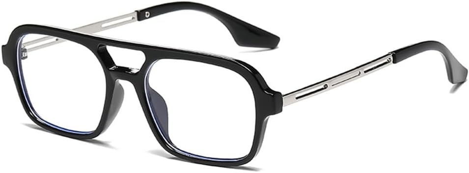 

Женские солнцезащитные очки конфетного цвета с двойной перемычкой, мужские градиентные очки с защитой от УФ-излучения UV400 для занятий спортом на открытом воздухе, бега и езды на велосипеде UYPTK, Black Transparent