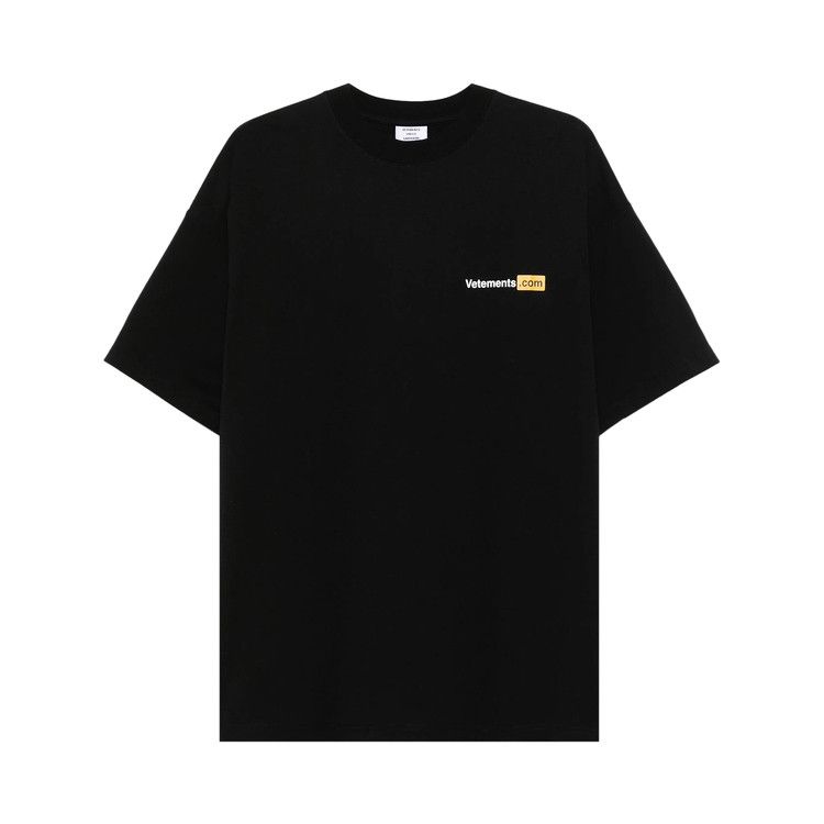 

Футболка Vetements Logo Print T-Shirt, Black