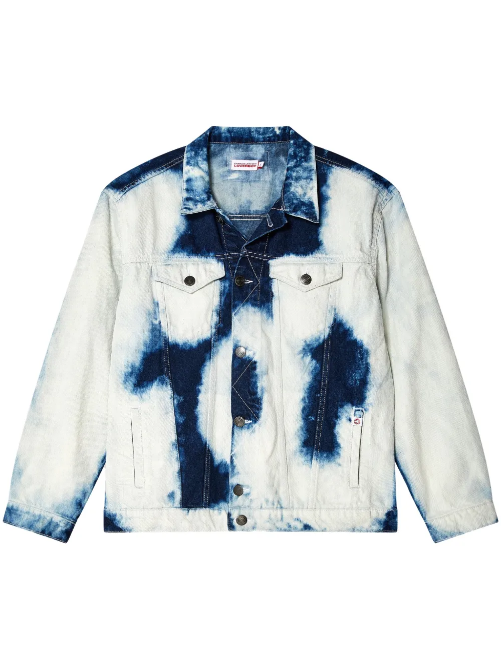 

Куртка из вареного денима Charles Jeffrey Loverboy, белый