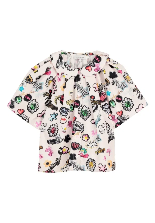 Блуза Marc Jacobs Kids, розовый — фото 2