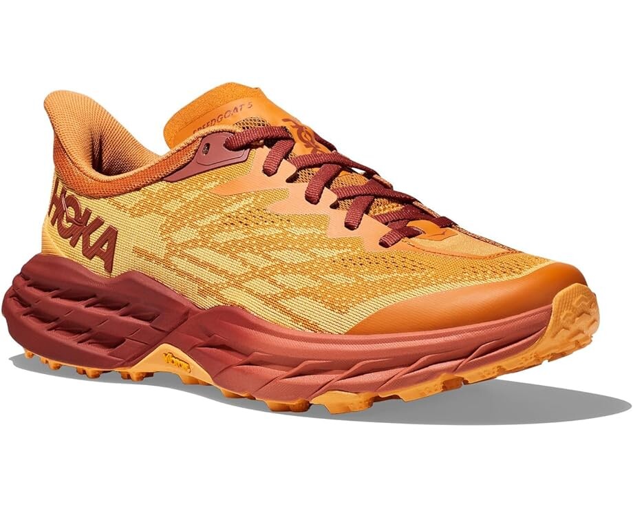 

Кроссовки Hoka Speedgoat 5, цвет Amber Haze/Sherbet