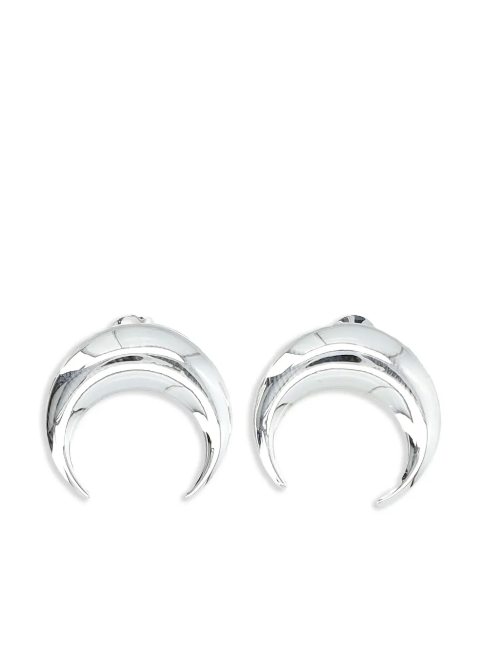

Мини-серьги Crescent Moon Marine Serre, серебряный