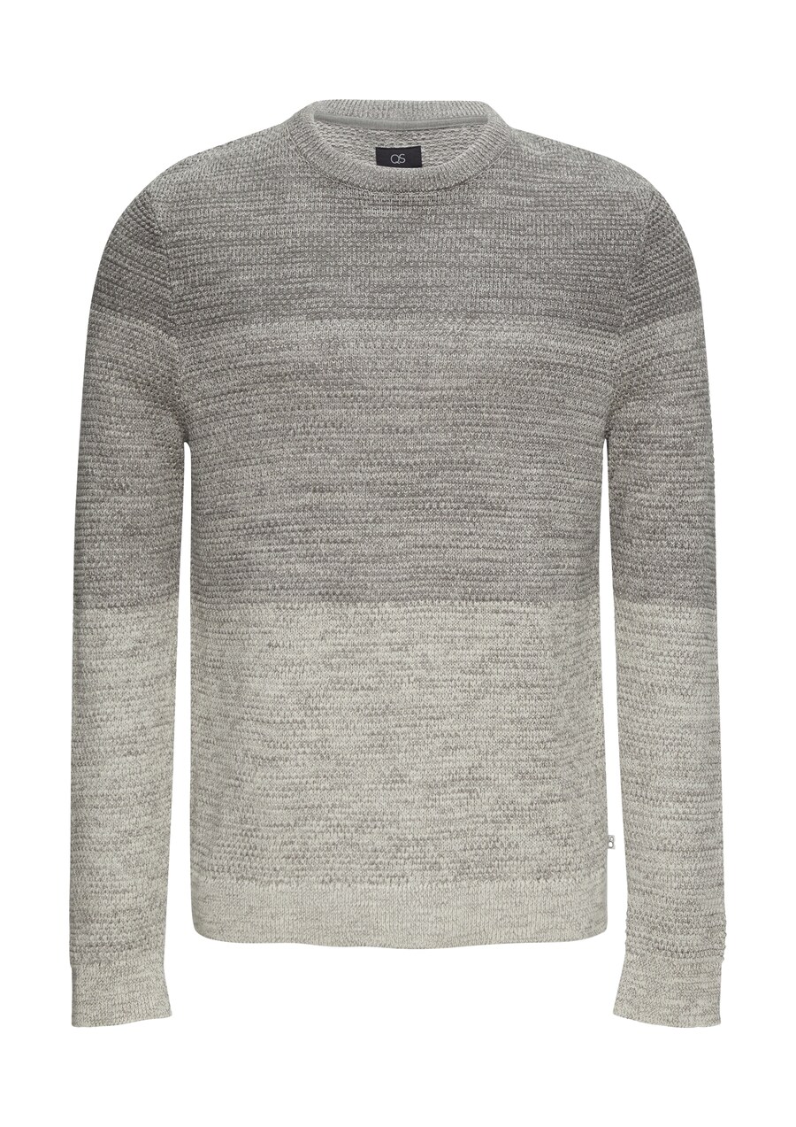 

Свитер QS, цвет Light grey/mottled grey