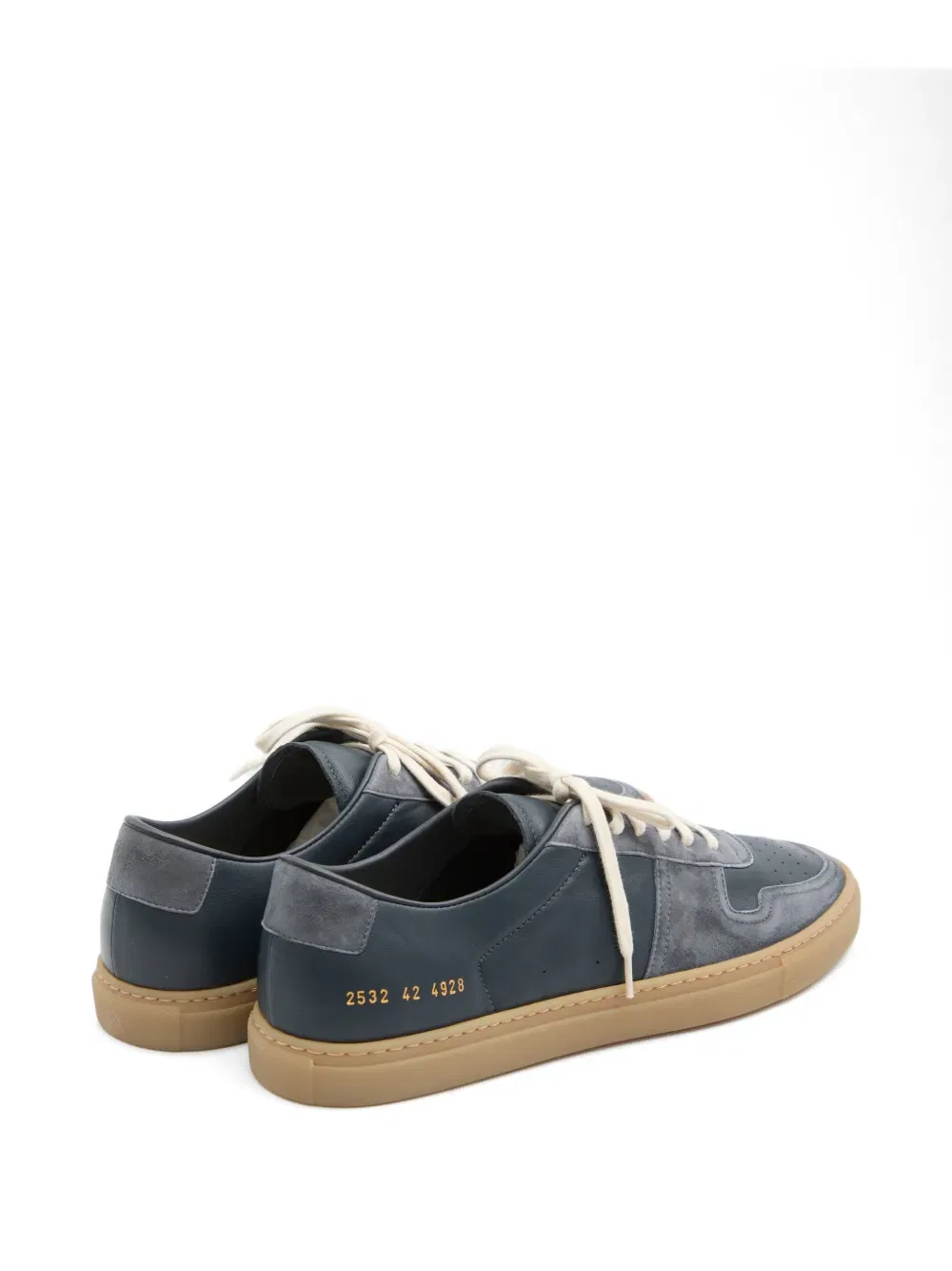 Кожаные кроссовки для баскетбола Common Projects, синий — фото 3