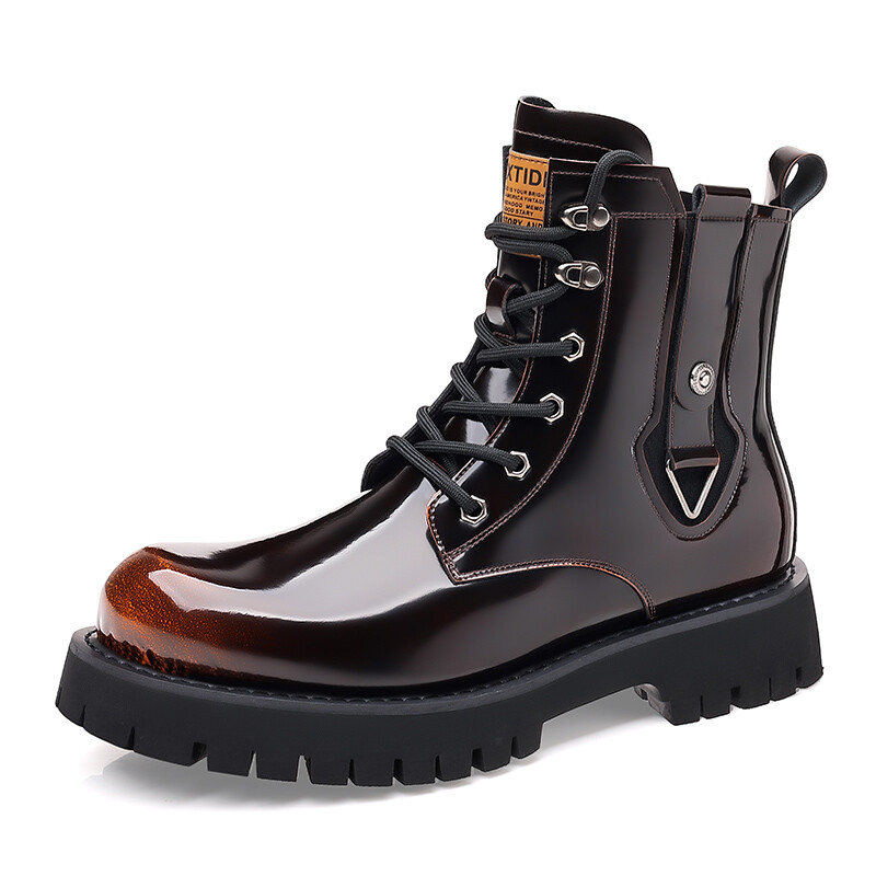 

Мужские ботинки Cahhrrn X Martin Boot Men Beige Xiwencha