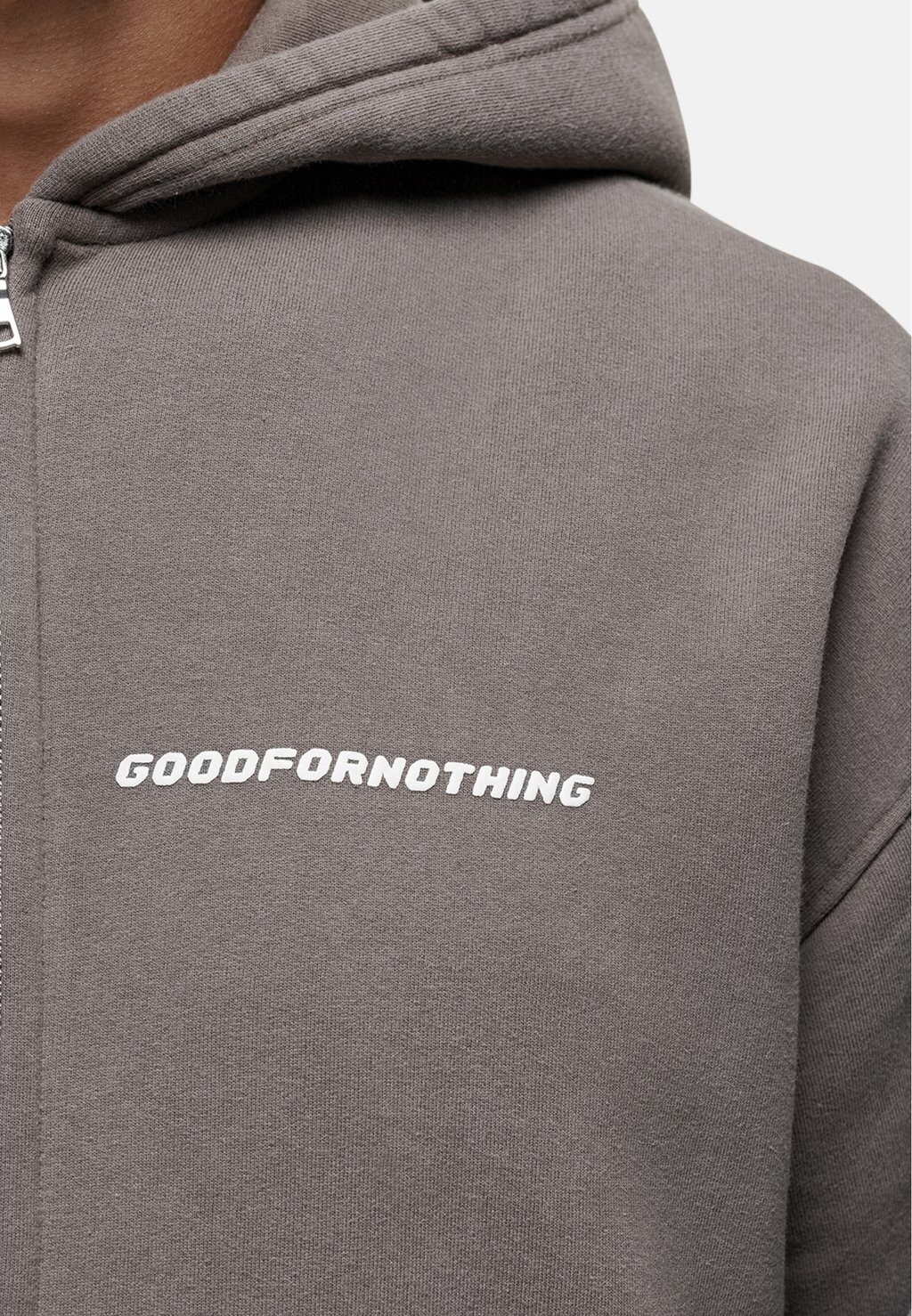 

Толстовка на молнии Good For Nothing, серо-коричневый